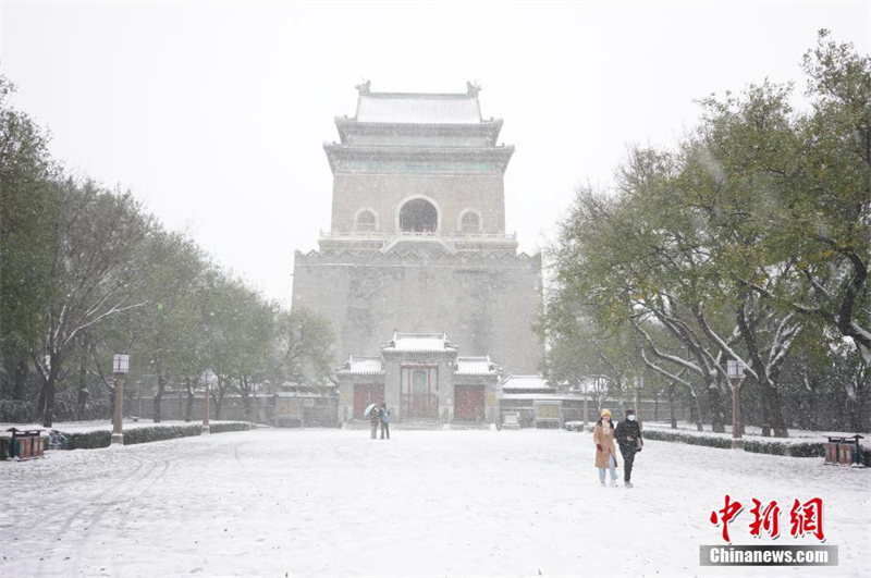 Premières neiges de l'hiver à Beijing pour le ? Début de l'Hiver ?