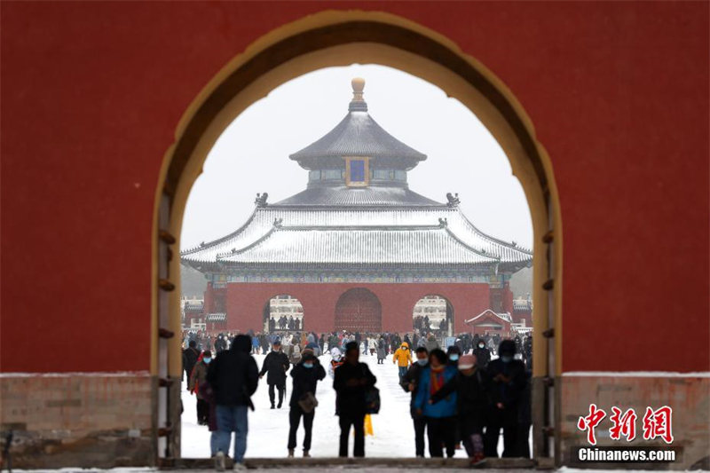 Premières neiges de l'hiver à Beijing pour le ? Début de l'Hiver ?