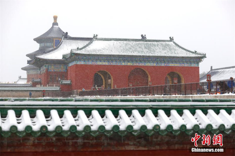 Premières neiges de l'hiver à Beijing pour le ? Début de l'Hiver ?