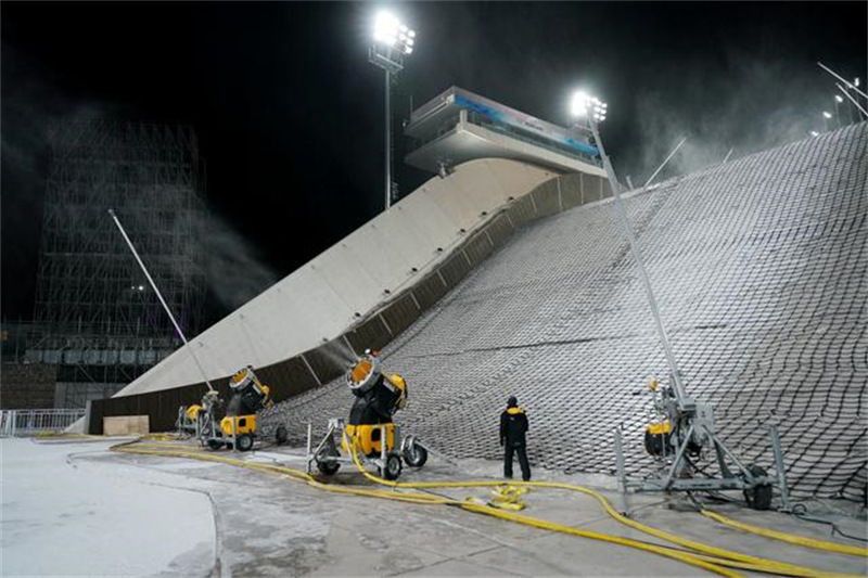 JO de Beijing 2022 : Shougang Big Air commence la production de neige