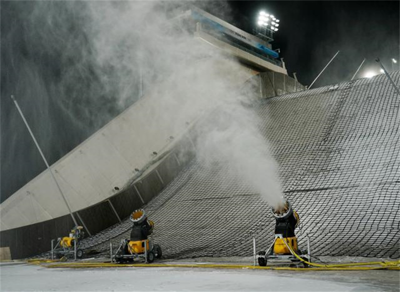 JO de Beijing 2022 : Shougang Big Air commence la production de neige