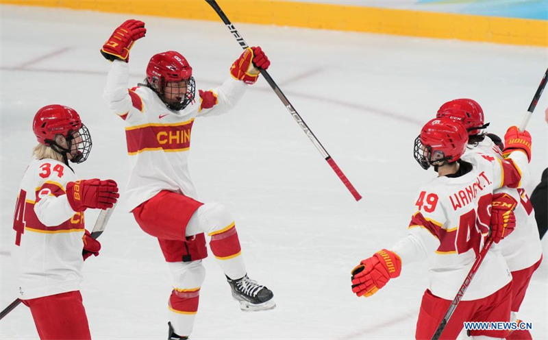 (Beijing 2022) Match de hockey sur glace féminin Chine-Danemark