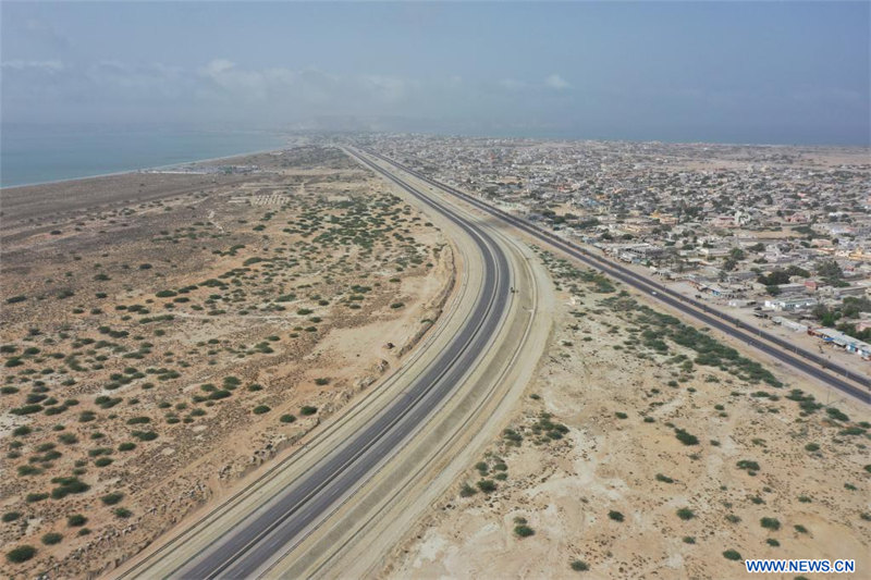 Inauguration de l'autoroute Eastbay du port de Gwadar au Pakistan, financée par la Chine