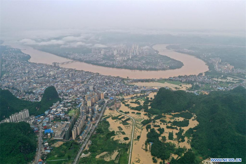 Chine : réponse d'urgence aux inondations au Guangxi