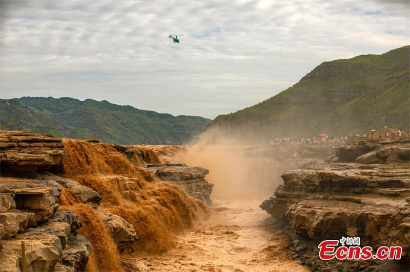 Shanxi / Shaanxi : des vues magnifiques de la cascade de Hukou