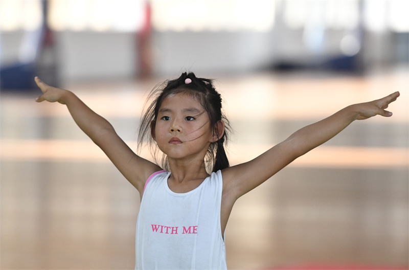 Une enfance de gymnastique à Fuyang, dans l'Anhui