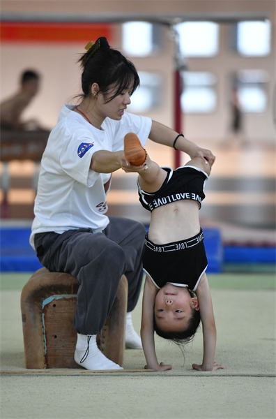 Une enfance de gymnastique à Fuyang, dans l'Anhui