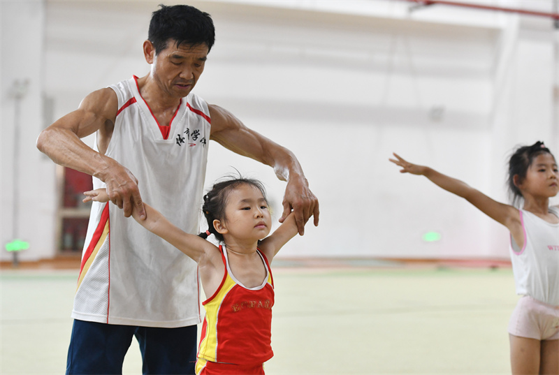 Une enfance de gymnastique à Fuyang, dans l'Anhui