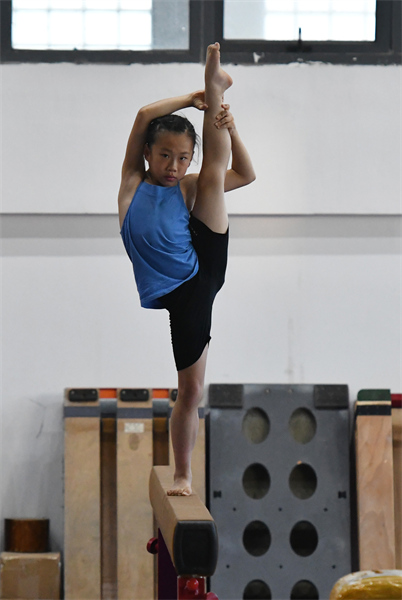 Une enfance de gymnastique à Fuyang, dans l'Anhui