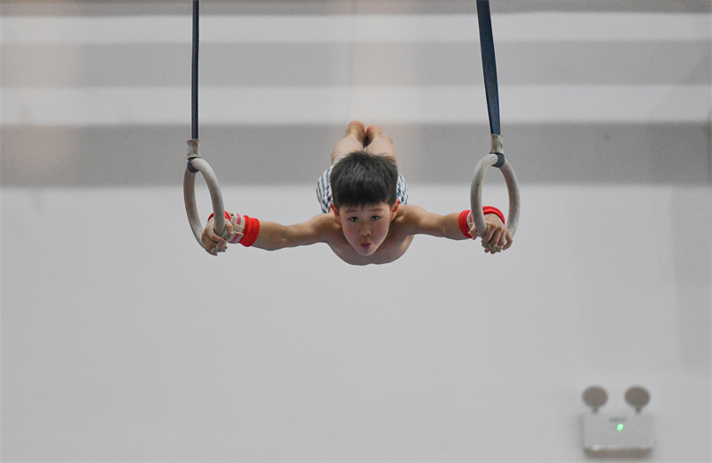 Une enfance de gymnastique à Fuyang, dans l'Anhui