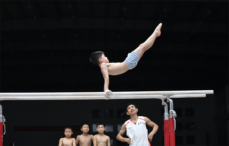 Une enfance de gymnastique à Fuyang, dans l'Anhui