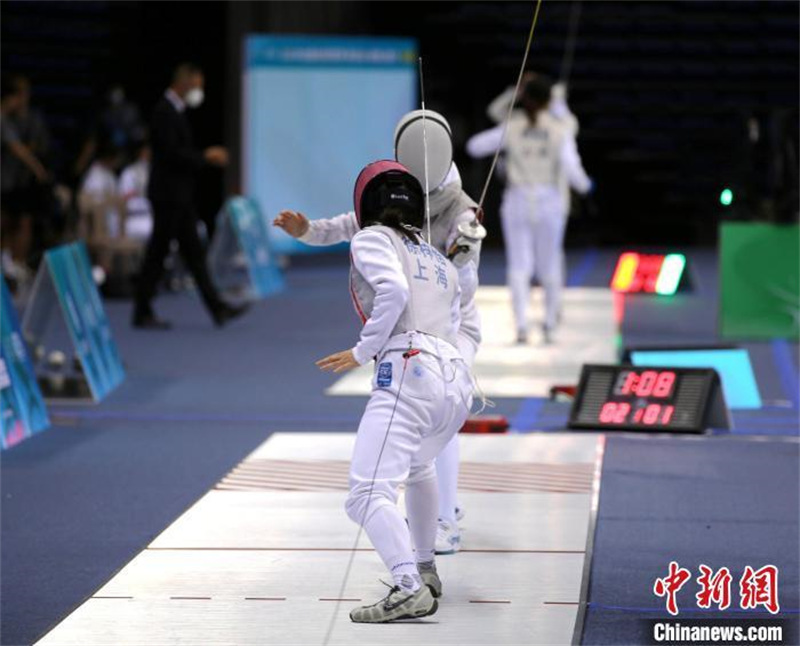 Des vedettes sont présentes à l'événement, rassemblant de l'énergie pour les Jeux Olympiques de Paris 2024, à Qingdao, dans la province du Shandong (est de la Chine). (China News Service / Yi Guanjie)