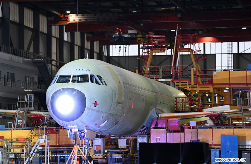 Airbus renforce sa capacité de production dans son usine à Tianjin en lan?ant les avions A321