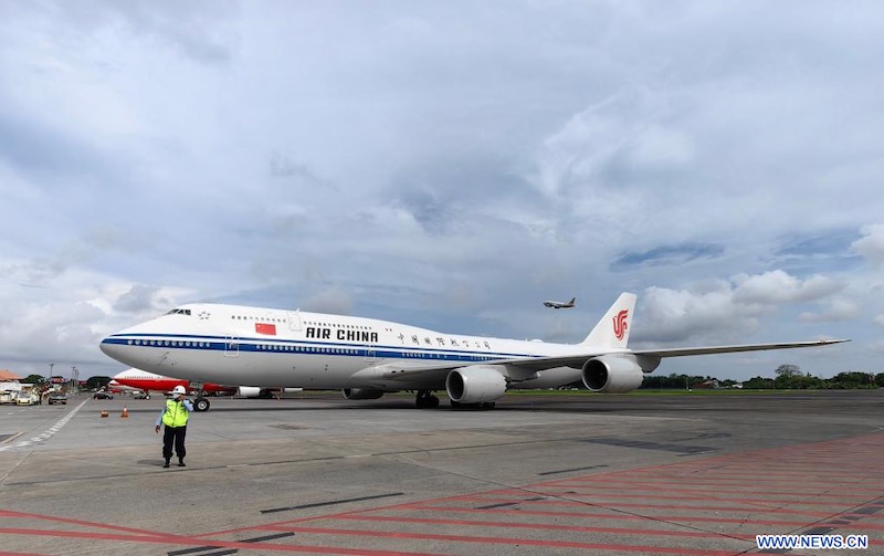 Arrivée de Xi Jinping en Indonésie pour le 17e sommet du G20