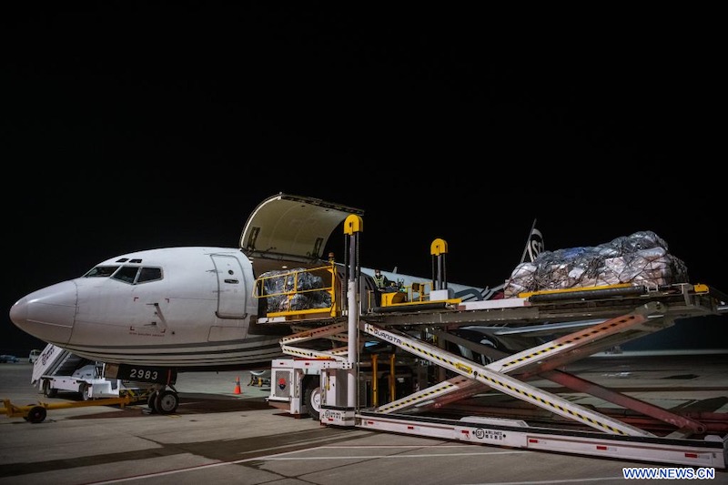 Le premier aéroport de fret chinois ouvre sa première ligne dédiée au fret