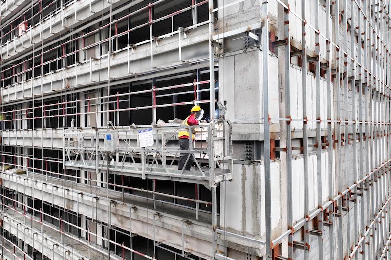 Chongqing : un batiment de stationnement en construction pour résoudre les difficultés de stationnement dans la vieille ville