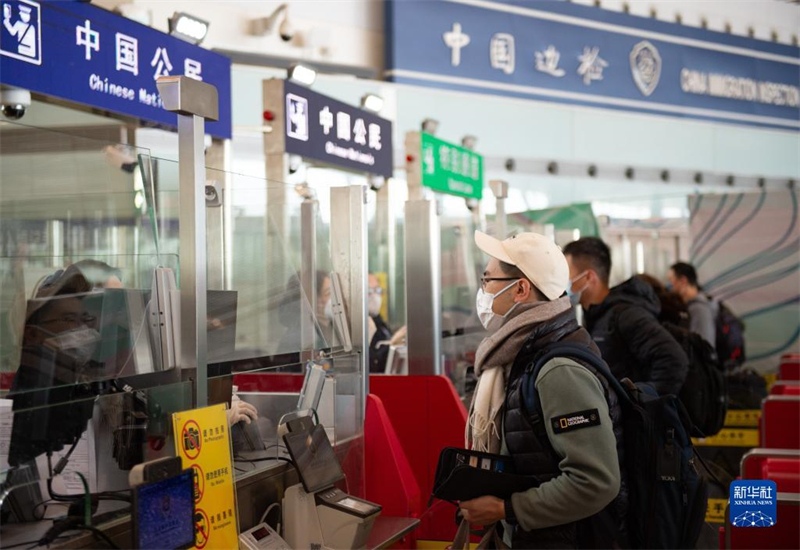 Reprise du service de la zone d'entrée de l'aéroport international de Beijing Capitale