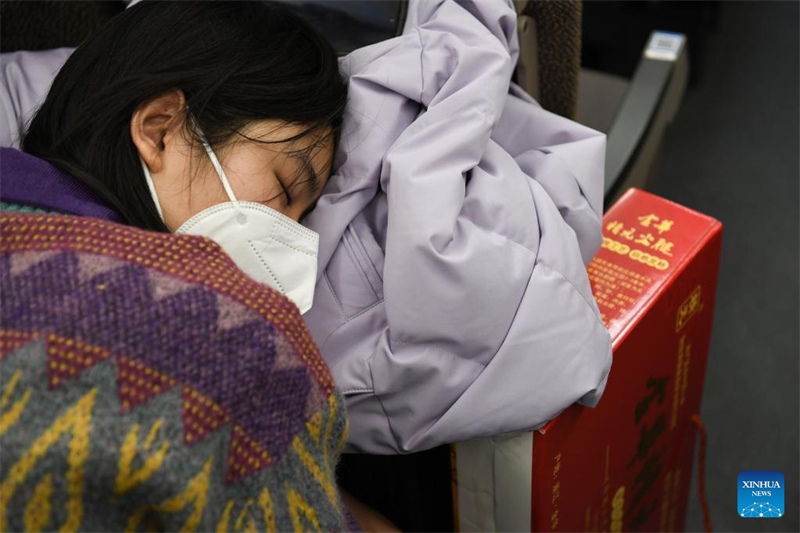 Des trains de nuit temporaires mis en service pour la Fête du printemps dans l'est de la Chine