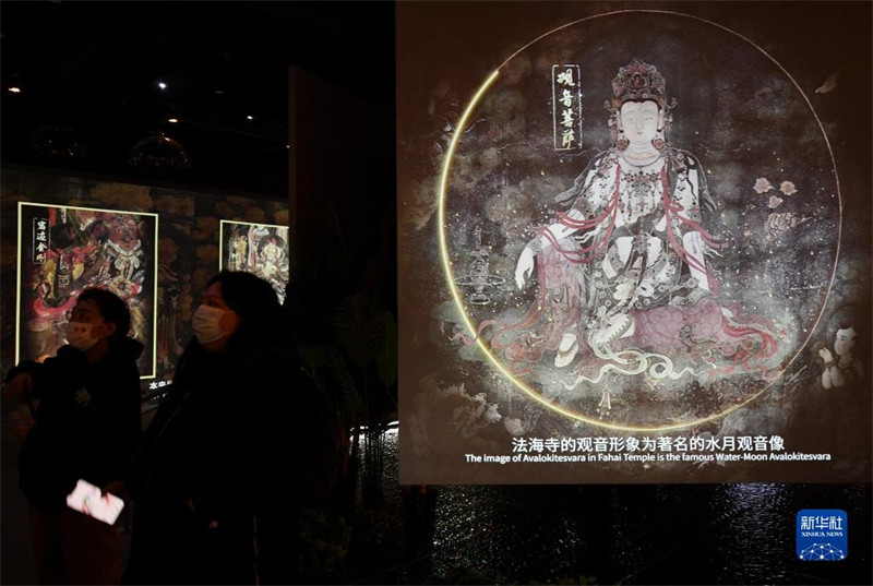 Beijing : des peintures murales d'un temple vieilles de près de 600 ans ? revivent ?