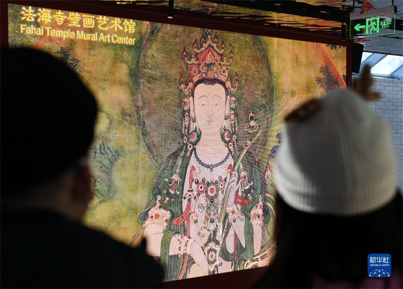 Beijing : des peintures murales d'un temple vieilles de près de 600 ans ? revivent ?