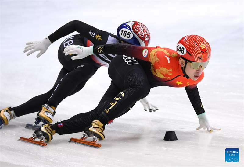 La Chine remporte 2 médailles d'or lors de la Coupe du monde de patinage de vitesse sur courte piste de l'ISU