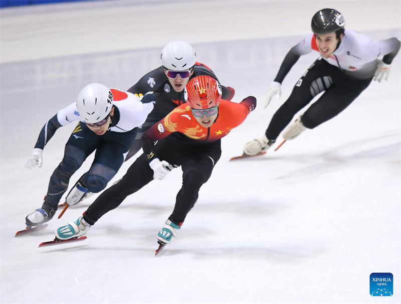 La Chine remporte 2 médailles d'or lors de la Coupe du monde de patinage de vitesse sur courte piste de l'ISU