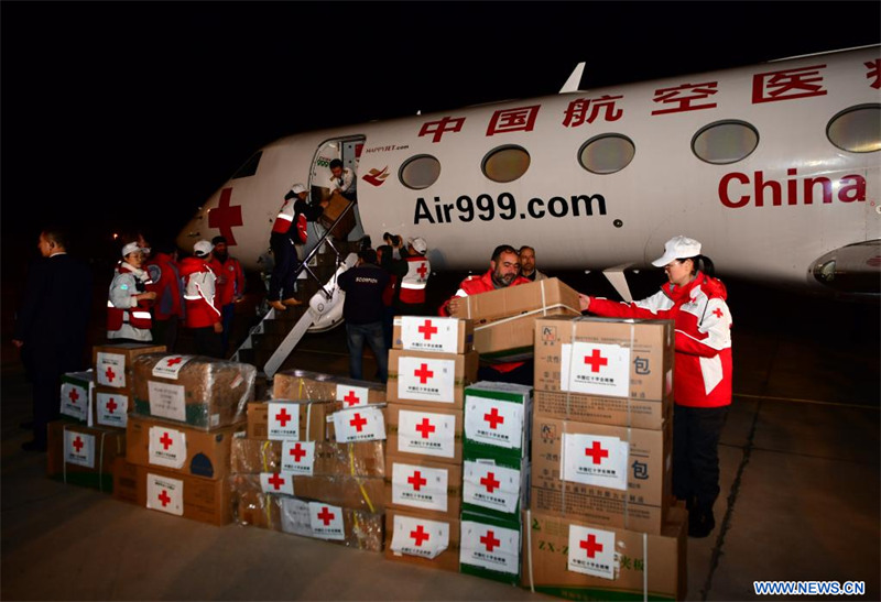 Syrie/séisme : arrivée d'un avion humanitaire chinois avec des fournitures médicales