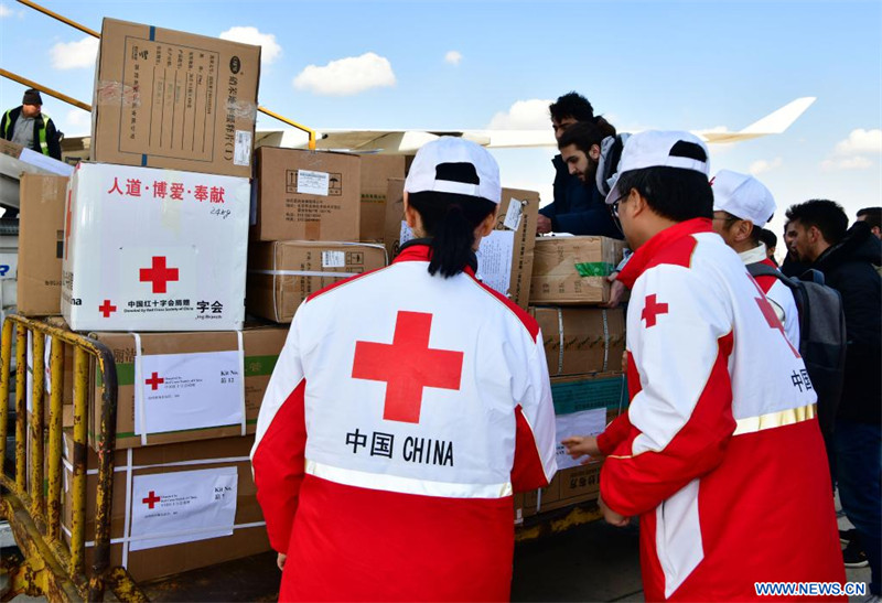 Un 2e avion d'aide chinois arrive en Syrie pour livrer du matériel de secours après le séisme