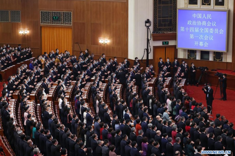 Début de la session annuelle de l'organe consultatif politique suprême de la Chine