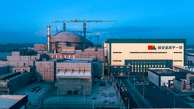 Le premier réacteur nucléaire ? Hualong n° 1 ? de l'ouest de la Chine a été officiellement mis en service. (Photo fournie par la China National Nuclear Corporation.)