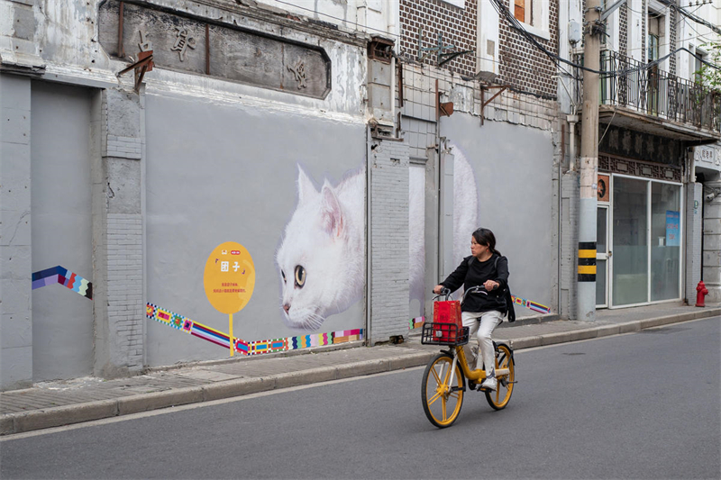 Shanghai : les vieilles rues transformées en une 