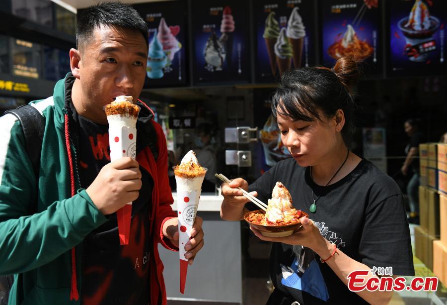 Chongqing?: glaces au piment attirent les clients