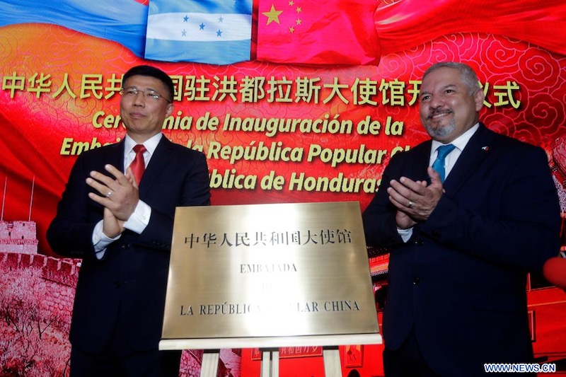 La République populaire de Chine inaugure son ambassade en République du Honduras