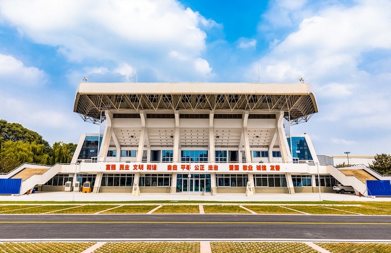 Regard sur les lieux de l'Universiade de Chengdu