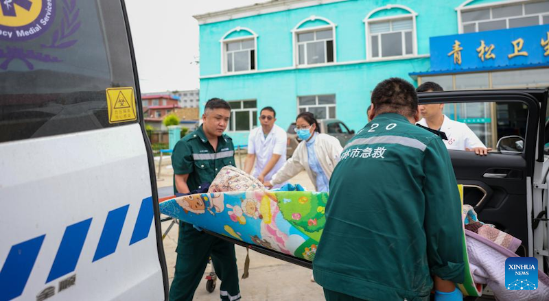 Jilin : le gouvernement local mobilise diverses forces de secours à Shulan touchée par les inondations