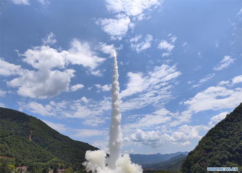 Chine : lancement de 5 nouveaux satellites par une fusée Kuaizhou-1A