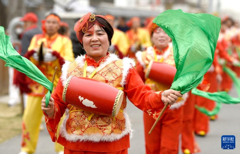 Shaanxi : Parade folklorique du Nouvel An chinois