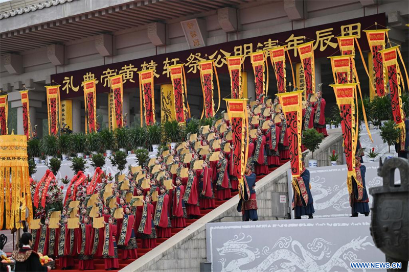 Chine : une cérémonie pour rendre hommage à Huangdi