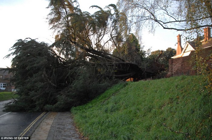 La Grande-Bretagne frappée par la tempête (8)