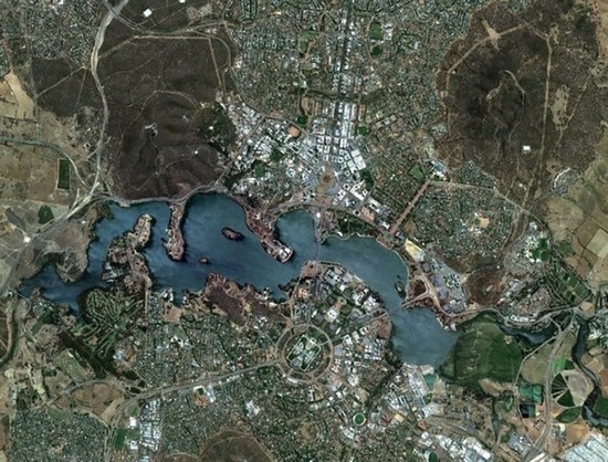 Canberra, la capitale de l'Australie