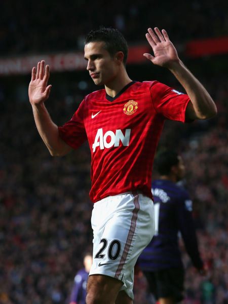 Robin van Persie (Manchester United FC et Pays-Bas)