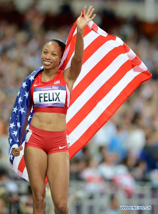 4. Allyson Felix 