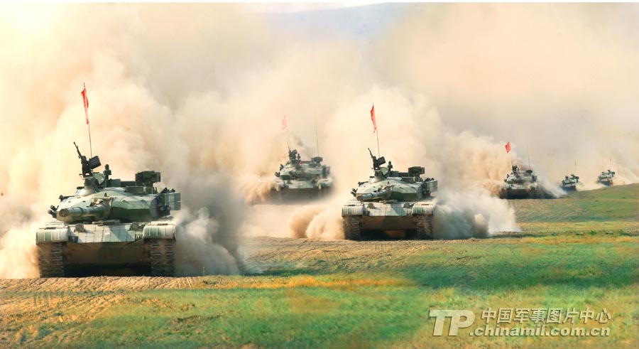 Chine : le plus grand terrain d'entra?nement militaire (8)