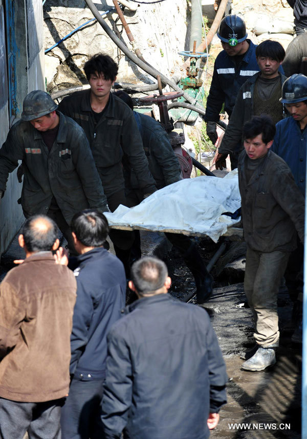 Accident de mine : le bilan des morts s'alourdit à douze personnes dans le Guizhou  (2)