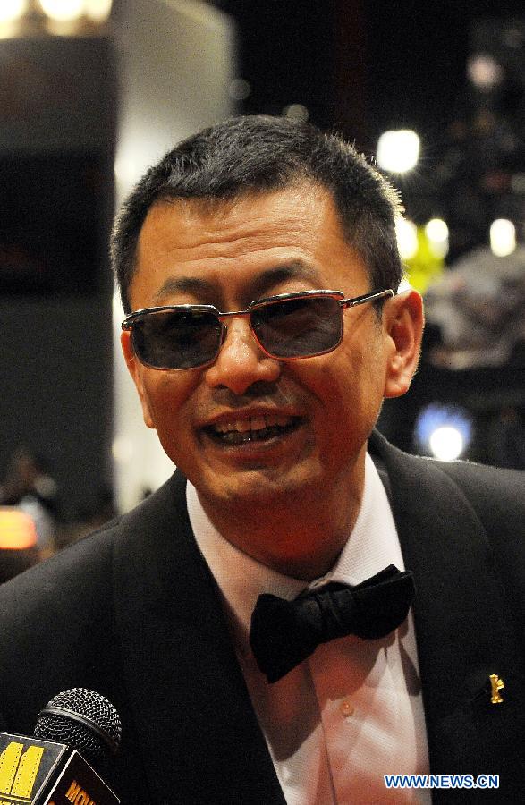 Le réalisateur Wong Kar Wai lors de la cérémonie d'ouverture de la 63e Berlinale à Berlin, en Allemagne, le 7 février 2013. La 63e Berlinale s'est ouvert jeudi soir avec le film "The Grandmaster" du réalisateur Wong Kar Wai.