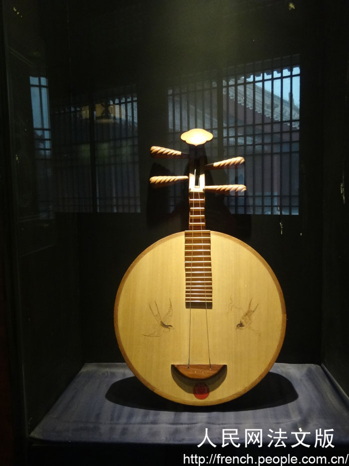 L'exposition des intruments de musique chinois au Temple du Ciel à Beijing (9)