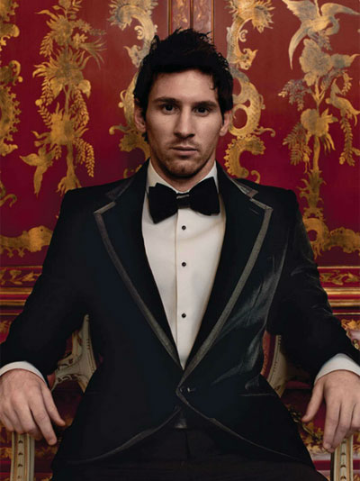 Messi fait la couverture d'un magazine de mode fran?ais (3)