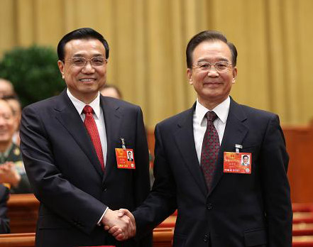 Li Keqiang devient Premier ministre de la Chine