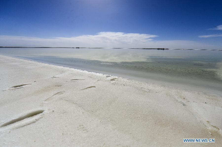 Photos: beaux paysages du lac salé de Qarhan