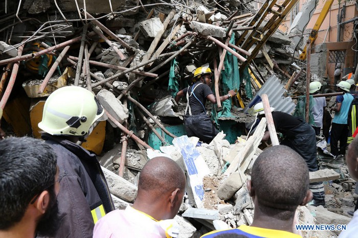 Au moins trois morts dans l'effondrement d'un batiment en Tanzanie